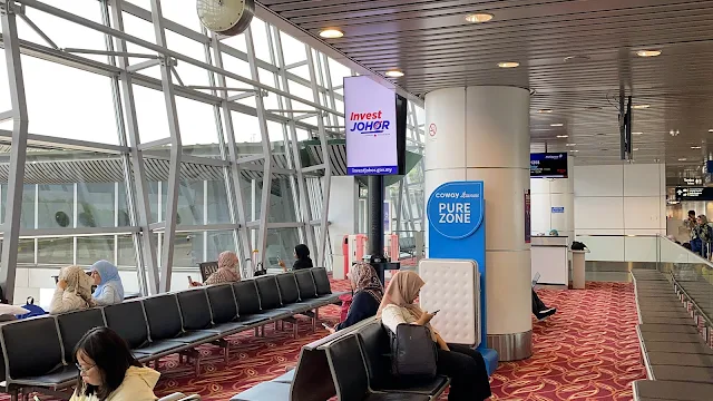 KLIA/KLIA Airport Digital Screen Ads Networks, KLIA 1 International & Domestic Departures & Arrivals Concourses Digital Screen Ads Network Airport,