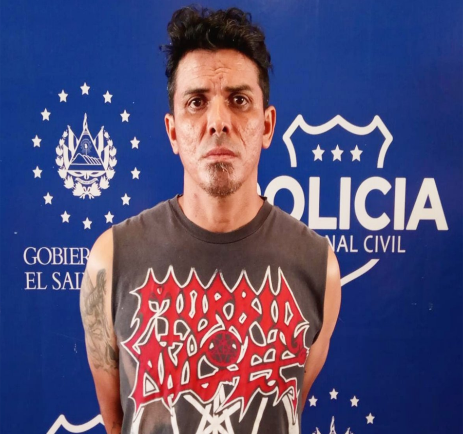 El Salvador: Autoridades detienen a alias «Dark», miembro de la pandilla 18R fue capturado San Salvador