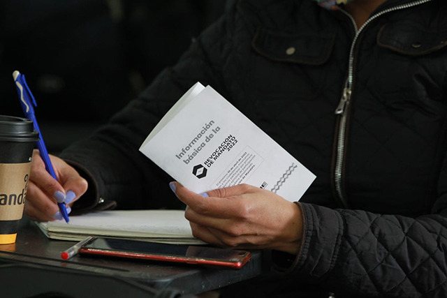 Capacitan a supervisores y capacitadores electorales para Revocación de Mandato