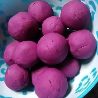 Bola-bola Coklat Ubi Ungu