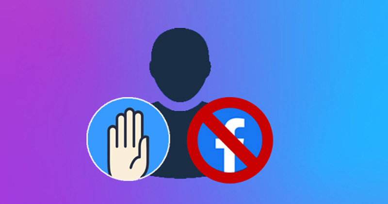 Find blocked friends on Facebook