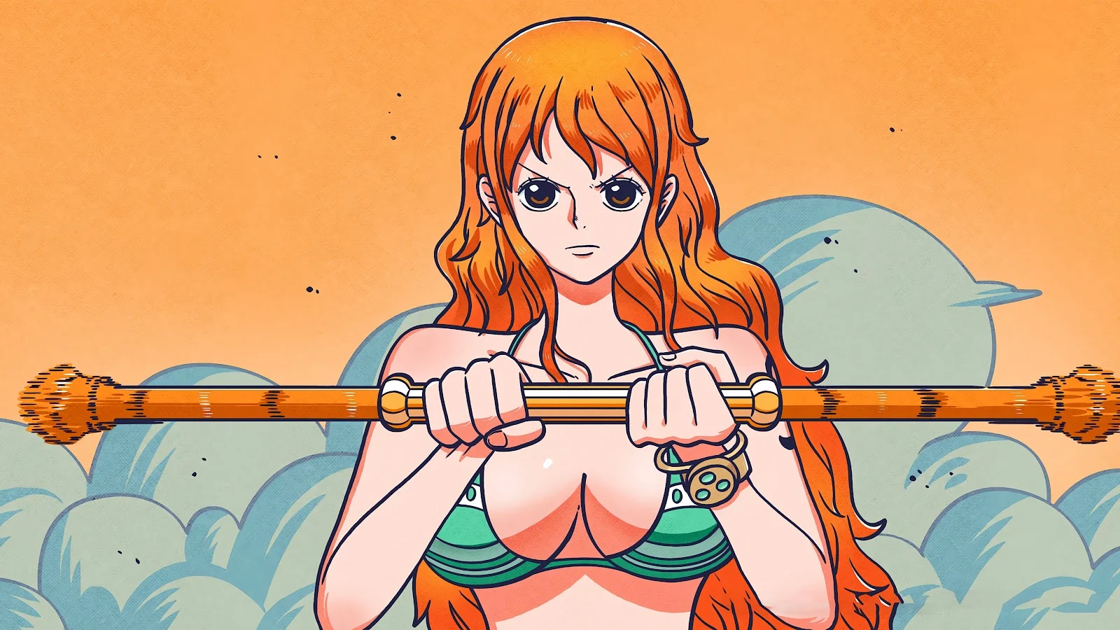 NAMI ONE PIECE ANIME HD 4K WALLPAPER