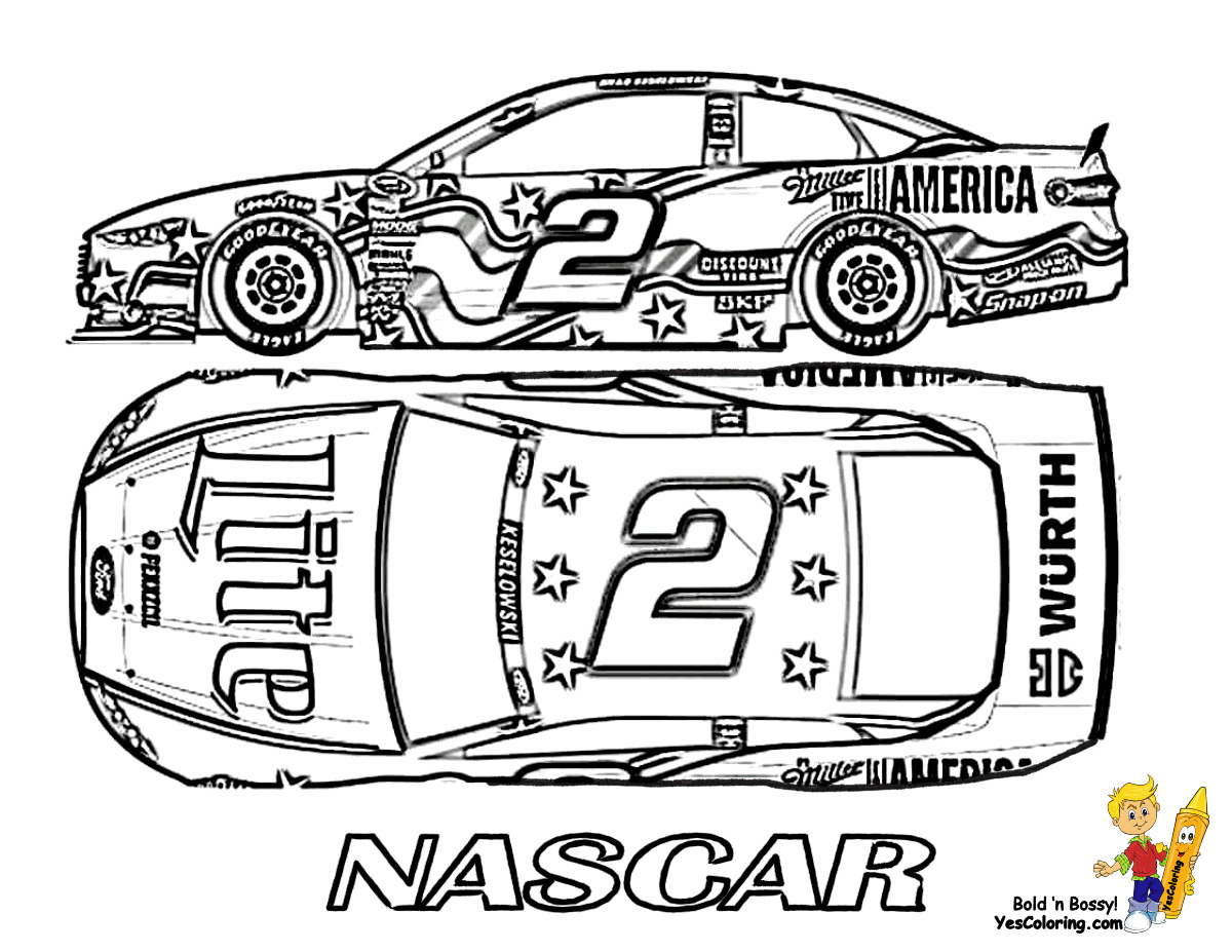 Top Speed Sports Car Coloring Pages