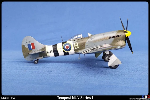 Maquette Tempest Mk. V d'Eduard au 1/48