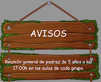 Avisos 5 años