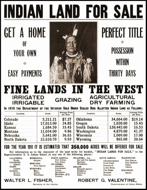 Land Theft in the US Was Overt