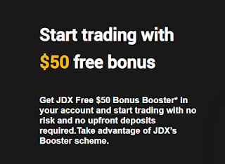 Bonus Forex Tanpa Deposit JDX $50