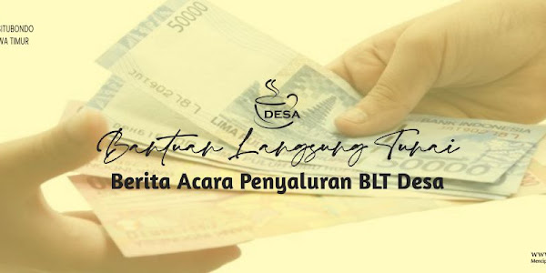 Darft Berita Acara Penyaluran BLT Dana Desa