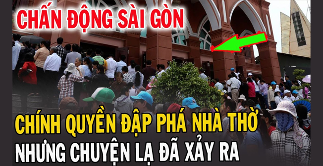 Tin Mới! Bất Ngờ Chuyện Lạ Có Thật Xảy Ra Tại Tổng Giáo Phận Sài Gòn - Xin Cầu Nguyện lĐinh Thập Tự