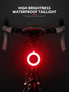 USB Charged Bicycle Flash Taillight Night Warning Lights