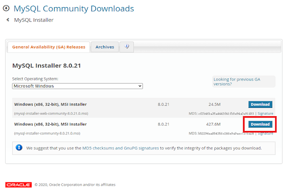 My Sql Community Server 8.0.27.1 Free Download