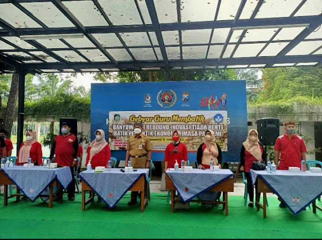 Gebyar Guru Membatik Bersama Guslah 03 Kecamatan Banyuwangi