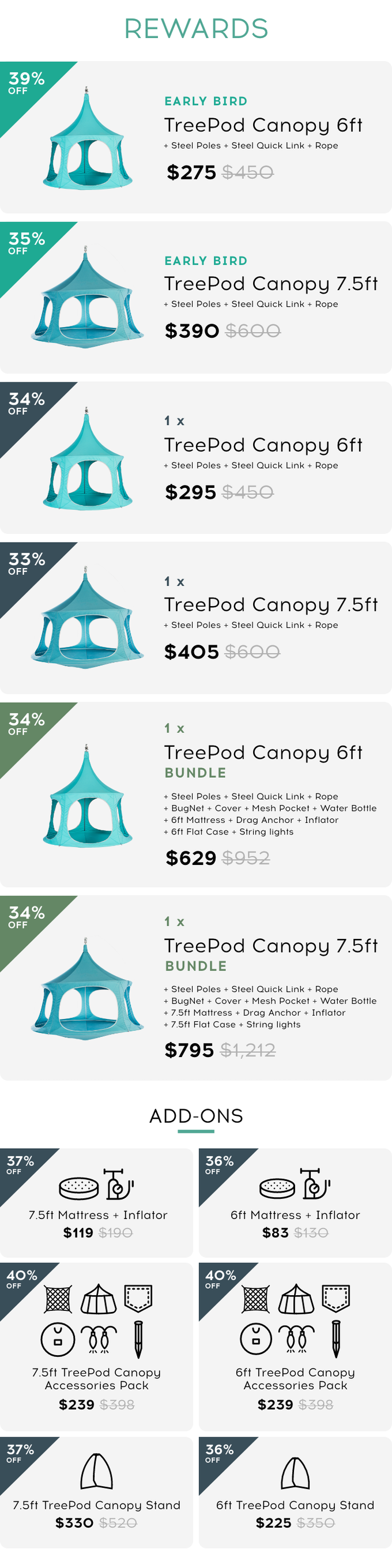 TreePod Canopy: A Spacious Cabana & Hammock Hybrid