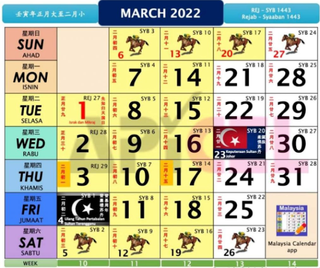 Mei 2022 kalendar KALENDER LITURGI