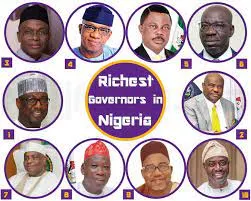 Below are the list of the Top 10 Richest Governors in Nigeria and their Net Worth