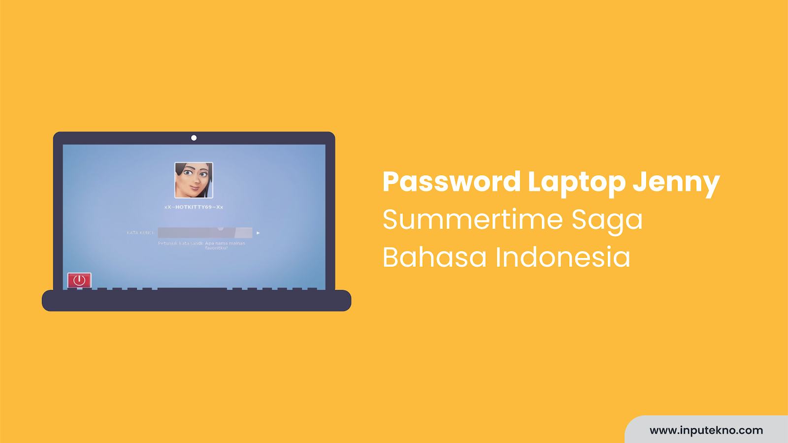 Password Laptop Jenny Summertime Saga Indonesia