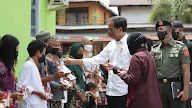 Usai Dampingi Presiden, Menteri Sosial, Saksikan Pencairan Bansos PKH Dan BPNT