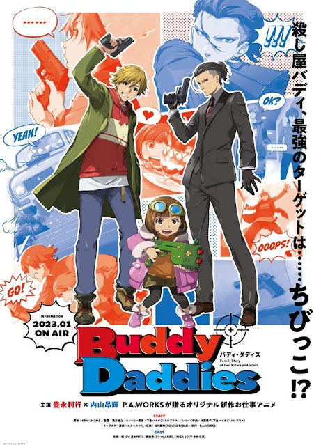 Buddy Daddies Anime Orisinal Bertema Seperti Anime Spy X Family