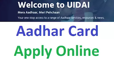 aadhar card apply online