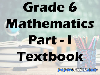 Grade 6 Mathematics Part 1 Textbook English Medium New Syllabus PDF Free Download