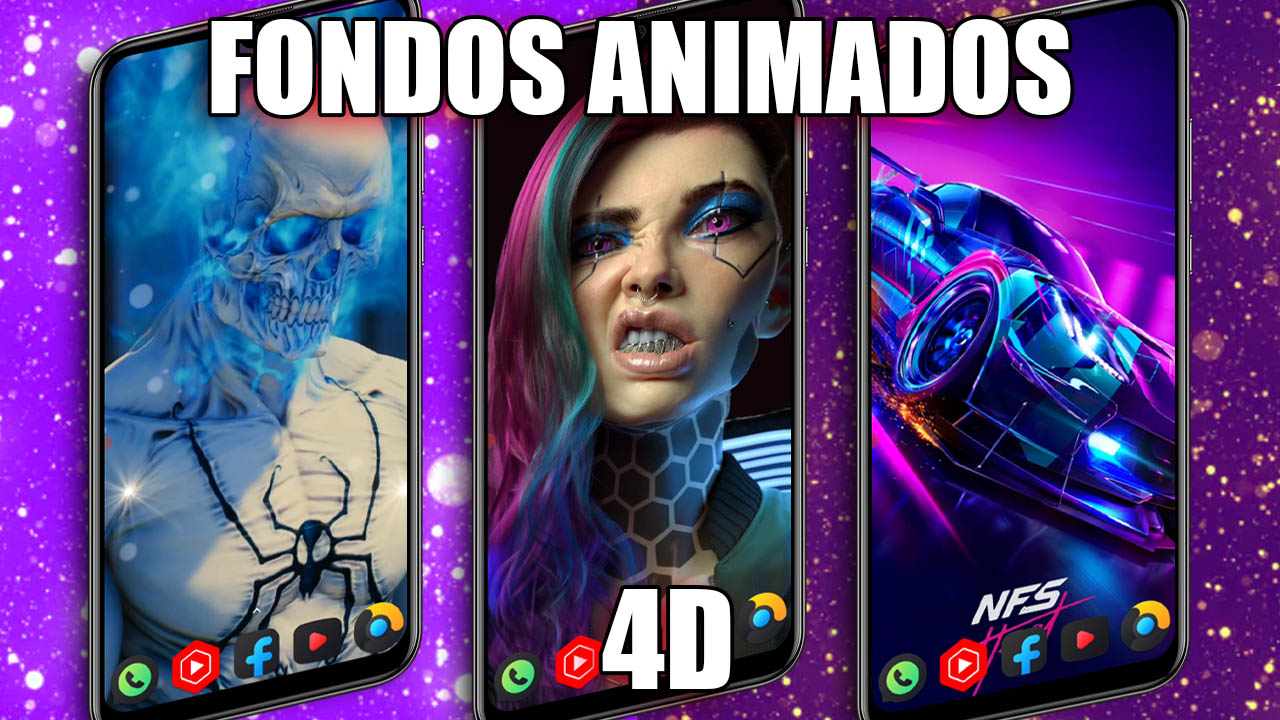 LA MEJOR APP de ¡FONDOS ANIMADOS EN ANDROID! Wallpapers 4D | DroidShow