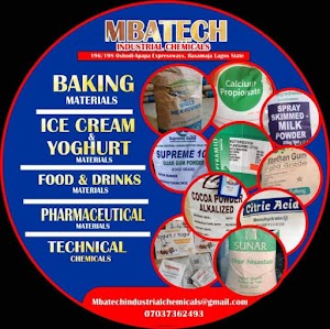 MBATECH INDUSTRIAL CHEMICALS  - CHEMICAL HUB LAGOS 