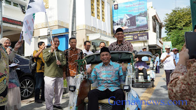 Luncurkan Becak Listrik, Muhammadiyah Bantu Ekonomi dan Promosi Gerakan Ramah Lingkungan