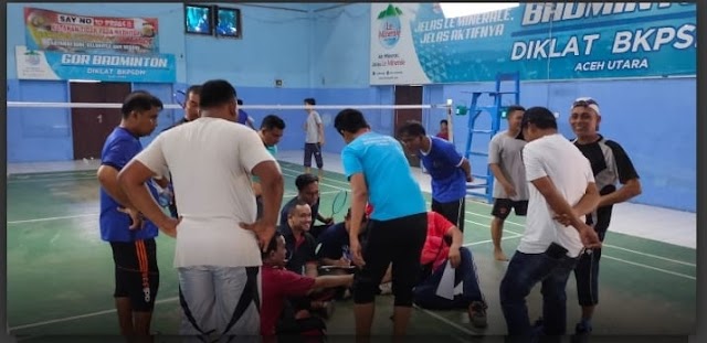 Puluhan Jurnalis Aceh Utara dan Lhokseumawe Ramaikan Turnamen ke III PPBC