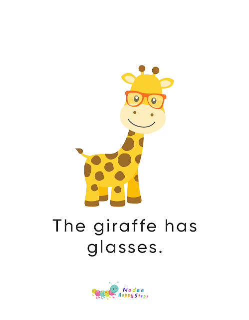 Letter G story for Kids - The Giraffe