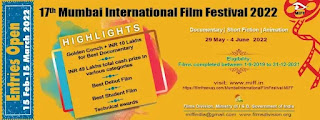 17वां एमआईएफएफ 29 मई से 4 जून, 2022 तक आयोजित किया जाएगा    प्रविष्टियों की प्रक्रिया 15 फरवरी, 2022 से शुरू होगी    भारत और विदेशों में फिल्म निर्माताओं एवं सिनेमाघरों द्वारा बहुप्रतीक्षित, वृत्तचित्र, लघु कथा और एनिमेशन फिल्मों के लिए 17वां मुंबई अंतर्राष्ट्रीय फिल्म समारोह (एमआईएफएफ-2022) 29 मई से 4 जून, 2022 तक फिल्म डिवीजन परिसर, मुंबई में आयोजित किया जाएगा। प्रविष्टियों की प्रक्रिया ऑनलाइन माध्यम से 15 फरवरी 2022 से 15 मार्च 2022 तक खुली रहेगी और फिल्म निर्माता विभिन्न प्रतियोगिता श्रेणियों में फिल्मों की प्रविष्टियों के लिए के लिए www.miff.in या   https://filmfreeway.com/MumbaiInternationalFilmFestival-MIFF पर लॉग ऑन कर सकते हैं।    1 सितंबर, 2019 और 31 दिसंबर, 2021 के बीच निर्मित फिल्में एमआईएफएफ-2022 में प्रविष्टि की पात्र हैं। समारोह में सर्वश्रेष्ठ वृत्तचित्र को स्वर्ण शंख और 10 लाख रुपये नकद पुरस्कार मिलेगा। विभिन्न श्रेणियों में विजेता फिल्मों को आकर्षक नकद पुरस्कार, रजत शंख, ट्राफियां और प्रमाणपत्र दिए जाएंगे। भारत के "आजादी का अमृत महोत्सव" को लेकर, वर्तमान आयोजन में भारत@75 विषय पर सर्वश्रेष्ठ लघु फिल्म के लिए एक विशेष पुरस्कार की स्थापना की गई है। इस समारोह में भारतीय गैर-फीचर फिल्म श्रेणी के एक अनुभवी व्यक्तित्व को प्रतिष्ठित वी. शांताराम लाइफटाइम अचीवमेंट अवॉर्ड से सम्मानित किया जाएगा, जिसमें 10 लाख रुपये नकद, एक ट्रॉफी और प्रशस्ति पत्र सौंप कर सम्मानित किया जाएगा।    सूचना एवं प्रसारण मंत्रालय के फिल्म डिवीजन द्वारा आयोजित और महाराष्ट्र सरकार द्वारा समर्थित दक्षिण एशिया में गैर-फीचर फिल्मों के लिए सबसे पुराना और सबसे बड़ा समारोह- एमआईएफएफ, दुनिया भर के फिल्म निर्माताओं को अपनी ओर आकर्षित करता है। प्रतियोगिता और गैर-प्रतिस्पर्धा वर्गों के अलावा, कार्यशालाओं, मास्टर कक्षाओं, ओपन फोरम और बी 2 बी सत्र जैसे इंटरैक्टिव सत्र इस समारोह के प्रमुख आकर्षण हैं।    2020 में आयोजित 16वें द्विवार्षिक एमआईएफएफ के प्रति गहरी रुचि दिखाई गई थी, जो भारत और दुनिया में एक जीवंत वृत्तचित्र संस्कृति को दर्शाता है। 16वें एमआईएफएफ को भारत और विदेशों से अभूतपूर्व 871 प्रविष्टियां प्राप्त हुई और इसमें भारत व दुनिया के अन्य हिस्सों के कई प्रमुख वृत्तचित्र, एनिमेशन और लघु फिल्म निर्माताओं ने भाग लिया। ग्रैंड जूरी में फ्रांस, जापान, सिंगापुर, कनाडा, बुल्गारिया और भारत की प्रतिष्ठित फिल्मी हस्तियां शामिल थीं।    इस संबंध में अधिक जानकारी के लिए, समारोह निदेशालय से +91-22-23522252/23533275 और miffindia@gmail.com पर संपर्क किया जा सकता है।