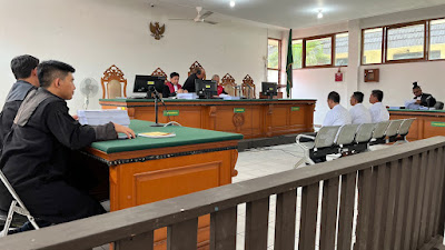 Pembacaan Tuntutan 3 Terdakwa Dugaan Kasus SPK Fiktif Dinkes Kabupaten Sukabumi di Pengadilan Tipikor Bandung