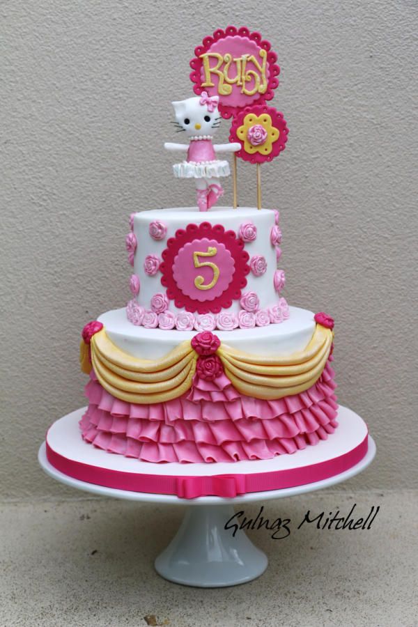 pictures of hello kitty cake