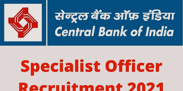 Central Bank of India Recruitment Apply Online