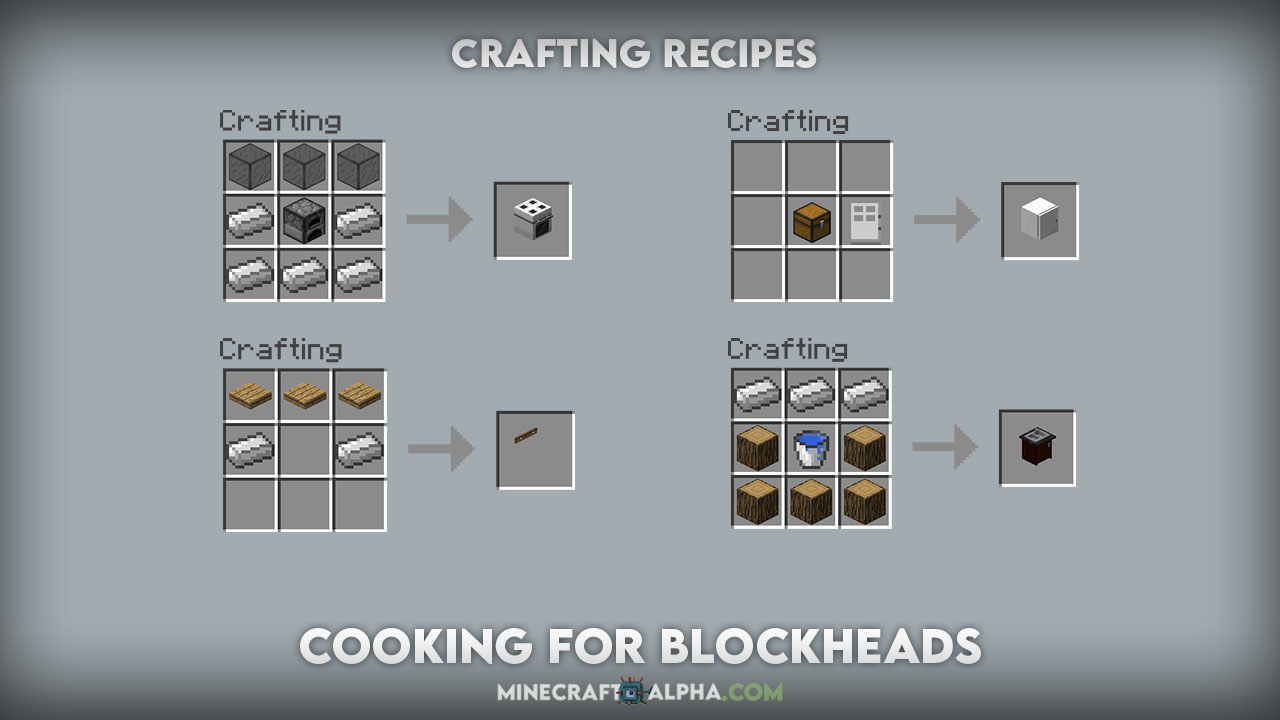 Cooking for Blockheads Mod 1.18.1, 1.17.1 (Furniture, Food)