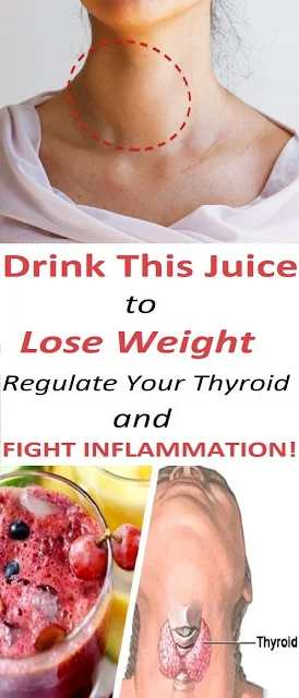 Drink THIS Juice To Lose Weight, Regulate Your Thyroid And Fight Inflammation!