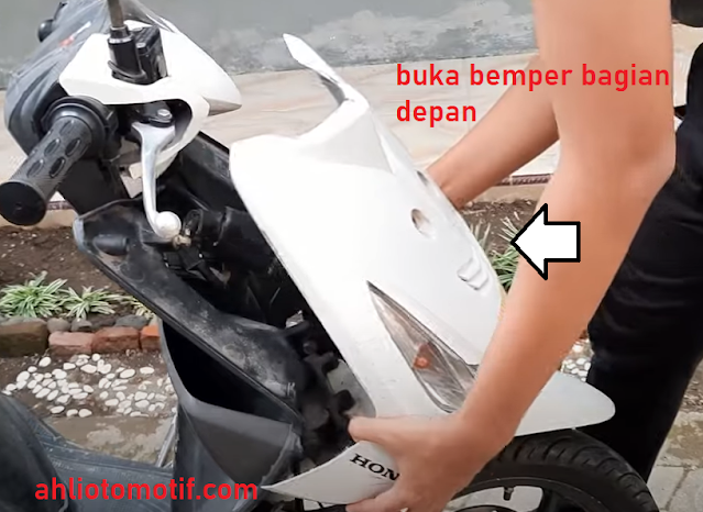 Cara mengganti rumah kunci kontak beserta pengamanya honda beat dengan benar