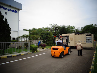 Sewa Forklift 3 Ton di Panasonic Cibubur, Ciracas - Jakarta Timur