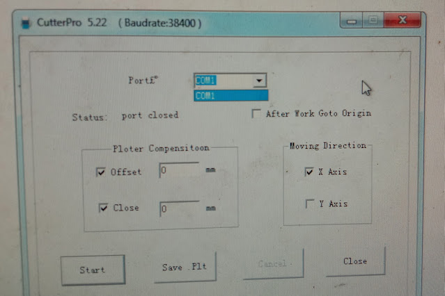 USB Com Port Solution Causes Sticker Cutting Machine Not Reacting 2