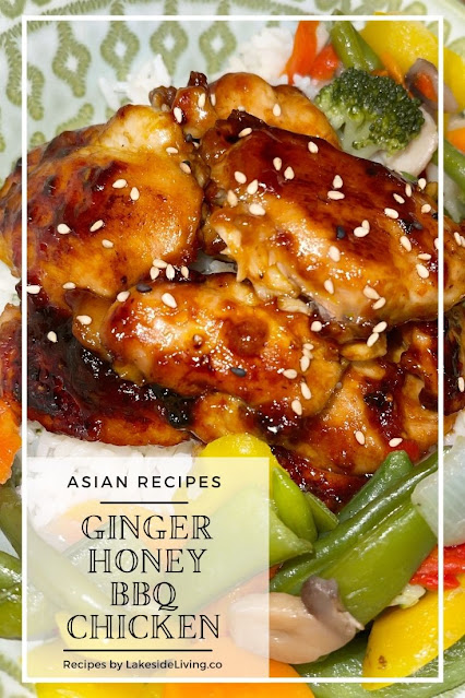 Ginger Honey BBQ Chicken Recipe - Easy Dinners