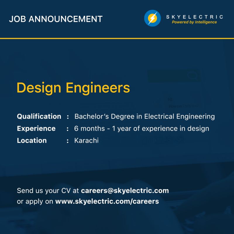 Sky Electric Pvt Ltd Jobs Design Engineers