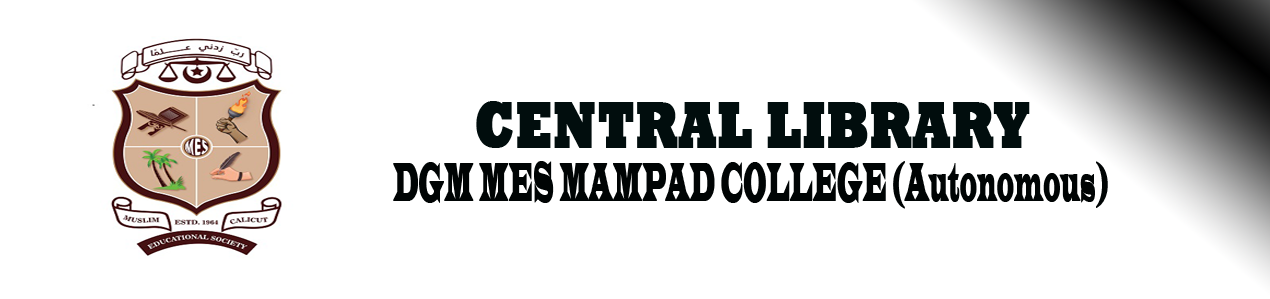 MES Mampad College Central Library