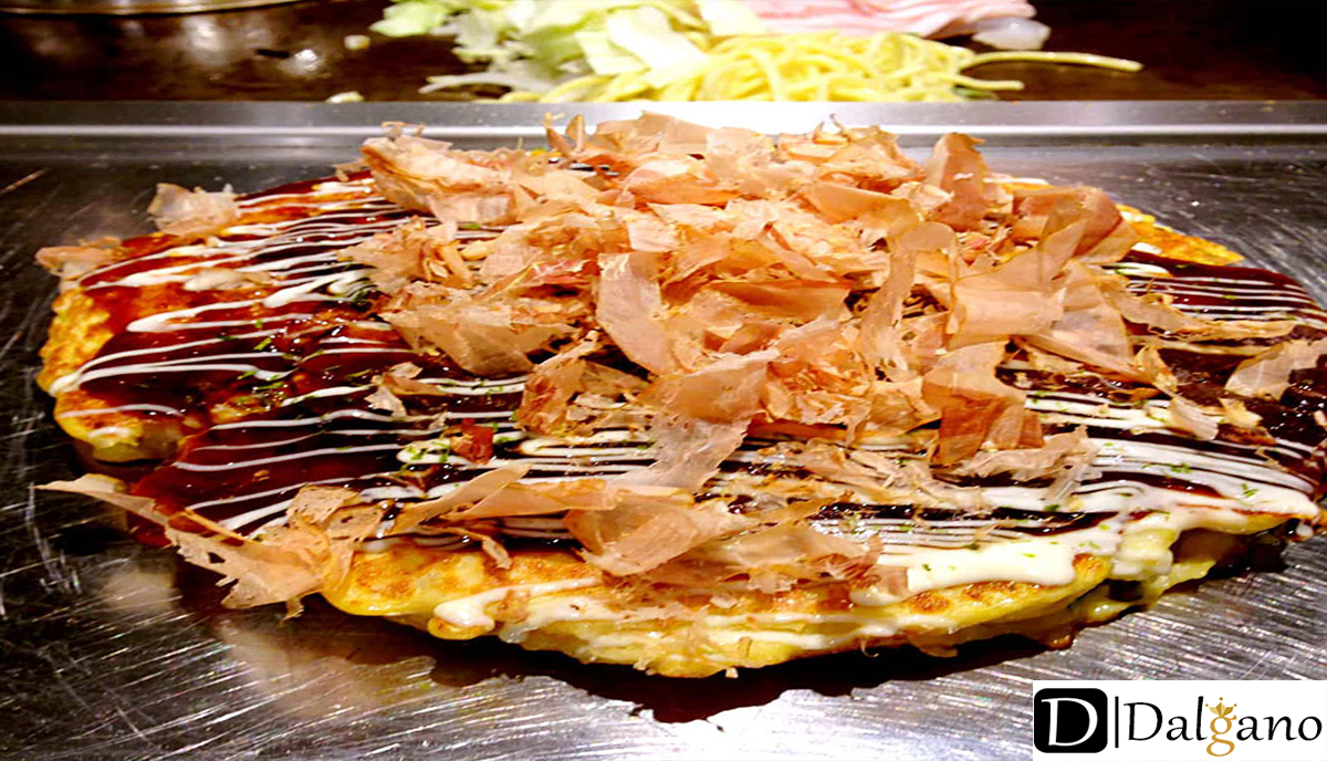 Simple Okonomiyaki recipe, Japanese food