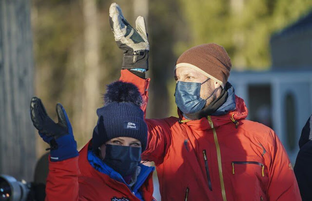 Crown Prince Haakon and Princess Martha Louise of Norway attended the first World Para Snow Sports Championships 2021