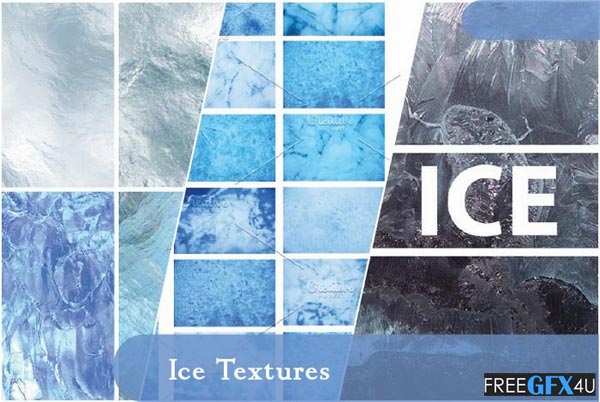 Ice Patterns For Photoshop + Textures