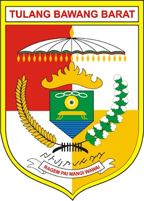 Logo / Lambang Kabupaten Tulang Bawang Barat - Latar (Background) Putih & Transparent (PNG)
