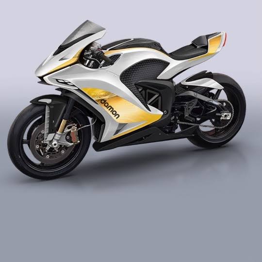 Among the fastest bikes in tthe world is Damon motorcycles Hypersport premier.