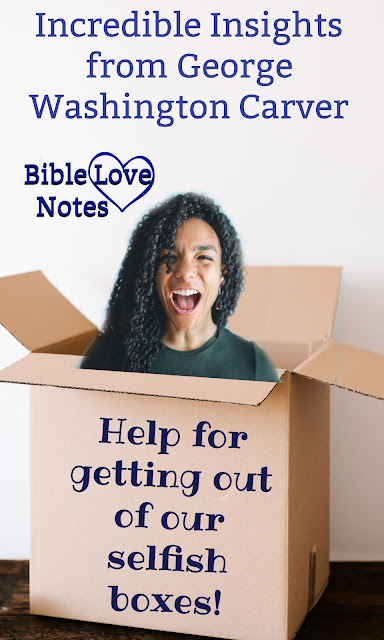 A former slave gives advice that can help all of us get out of our "selfish boxes." This 1-minute devotion explains.