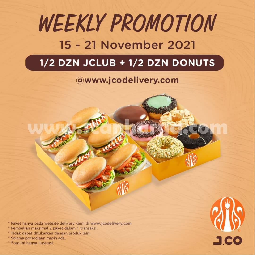 Promo JCO Diskon Weekly Promotion 15 - 21 November 2021