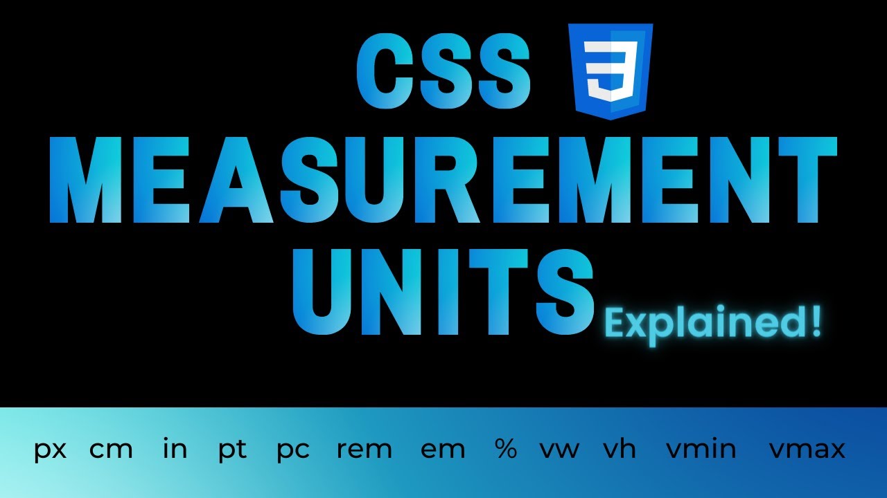 CSS Units