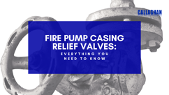 fire pump casing relief valves